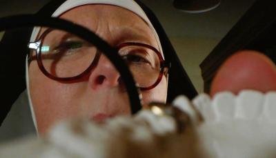 Lorna Watson as Sister Boniface in 'Sister Boniface Mysteries' Season 1