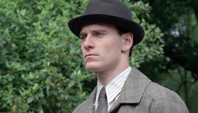 Michael Fassbender as George Abernethie in Agatha Christie's Poirot Season 10 Episode 3
