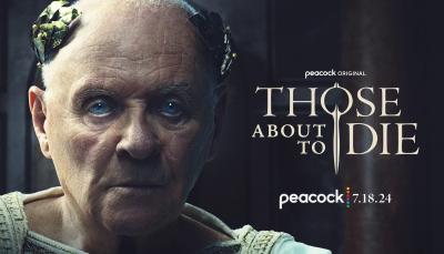 Anthony Hopkins in the "Those About to Die" Key Art 