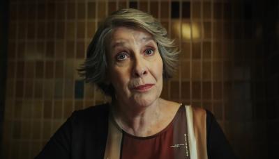 Phyllis Logan as Maggie Lynch who does not get a nice dramatic death in 'Guilt's series finale