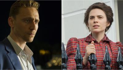 Tom Hiddleston in "The Night Manager" Season 1 and Hayley Atwell in "Howard's End"