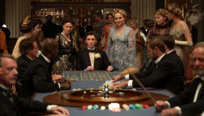 Charlene Mckenna as Leah Liebermann, Matthew Beard as Max Liebermann, and Luise Von Finckh as Clara Weiss in 'Vienna Blood' Season 4