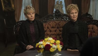 Christine Baranski and Cynthia Nixon in "The Gilded Age" Season 2