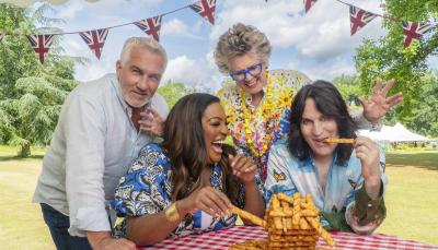 Paul Hollywood, Alison Hammond, Prue Leith, and Noel Fielding in 'The Great British Baking Show' Season 15