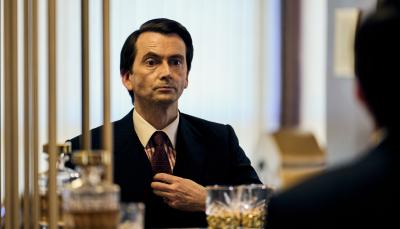 David Tennant as Lord Baddingham in 'Rivals' Season 1