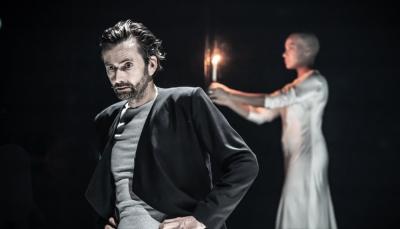 David Tennant and Cush Jumbo in the original Donmar Warehouse run of "Macbeth"