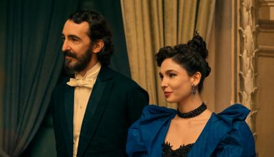 Matilda De Angelis and Pier Luigi Pasino in "The Law According to Lidia Poet" Season 2