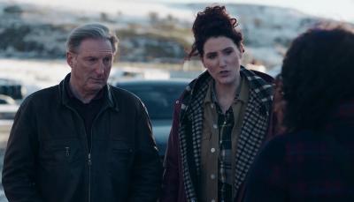 Adrian Dunbar as Ridley and Bronagh Waugh as Carol in 'Ridley' Season 2