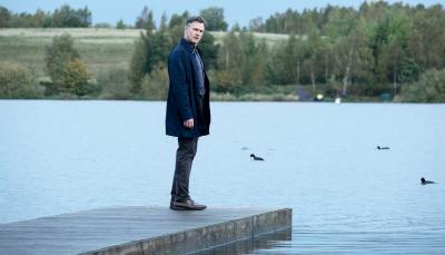 David Morrissey as Ian St. Clair in 'Sherwood' Season 2