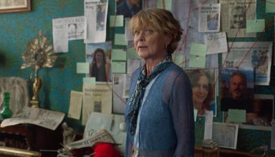 Samantha Bond as Judith Potts in 'The Marlow Murder Club' Season 1