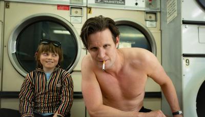 Matt Smith and Rafael Mathé in "The Death of Bunny Munro"