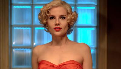 Lucy Boynton in "A Cruel Love: The Ruth Ellis Story"