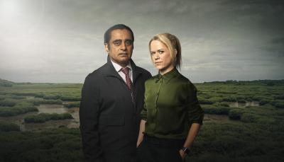 Sinead Keenan an Sanjeev Bhaskar in the 'Unforgotten' Season 6 Key Art