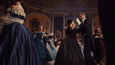 Kim Rossi Stuart and Astrid Meloni in "The Leopard"
