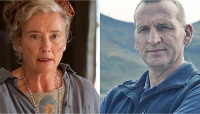 Emma Thompson in "Why Didn't They Ask Evans" and Christopher Eccleston in "The A Word"