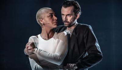 Cush Jumbo and David Tennant in 'Macbeth' 