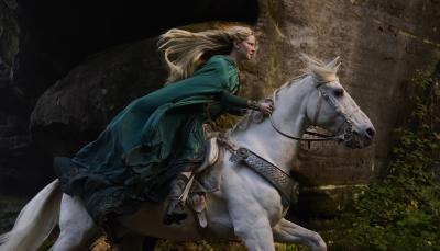 Morfydd Clark in "The Lord of the Rings: The Rings of Power" Season 2 