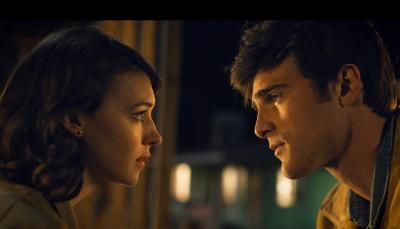 Daisy Edgar-Jones as Muriel and Jacob Elordi as Julius in 'On Swift Horses'