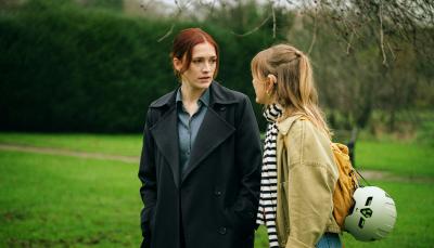 Charlotte Richie as DS Ashleigh Francis and Rose Ayling-Ellis as Alison Brooks in 'Code of Silence' Season 1