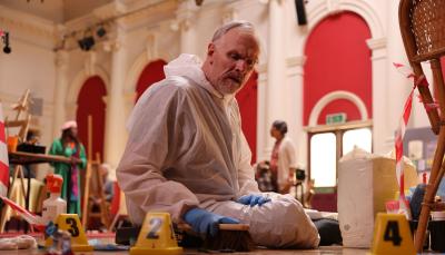 Greg Davies as Wicky in 'The Cleaner' Season 3