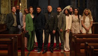 Mike Noble as Banksey, Kevin Harvey as Bobby Duffy, Laura Aikman as Rachel Duffy, Hannah Onslow as Diana Williams, James Nelson-Joyce as Michael Kavanagh, Sean Bean as Ronnie Phelan, Jack McMullen as Jamie Phelan, Julie Graham as Elaine Phelan, Stephen Walters as Davy Crawford, Darci Shaw as Melissa Sullivan, and Saoirse-Monica Jackson as Cheryl Crawford in 'The City is Ours'