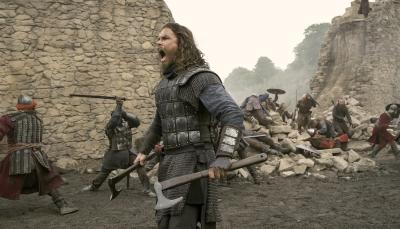 Sam Corlett as Leif Eriksson in "Vikings: Valhalla"