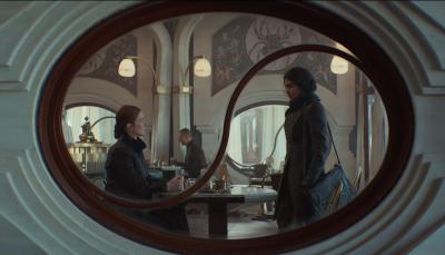 Faye Marsay as Vel Sartha and Varada Sethu as Cinta Kaz in 'Andor' Season 2