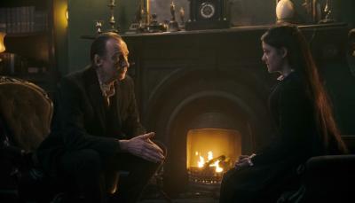 David Thewlis and Blu Hunt in "Sherlock & Daughter"