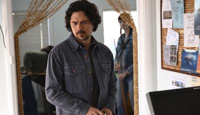 Luke Arnold as Martin Scarsden in 'Scrublands Silver'