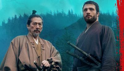 Cosmo Jarvis as John Blackthorne and Hiroyuki Sanada as Lord Yoshii Toranaga in 'Shogun' Season 2
