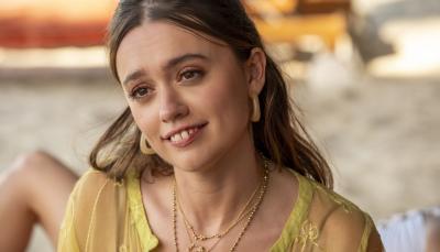 Aimee Lou Wood as Chelsea in 'The White Lotus' Season 3