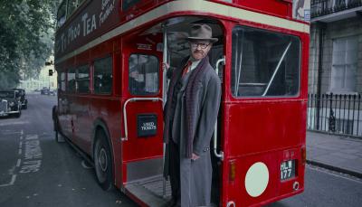 Mark Gatiss as Gabriel Book in 'Bookish'