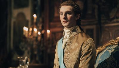 Louis Cunningham as Louis XVI in 'Marie Antoinette' Season 2