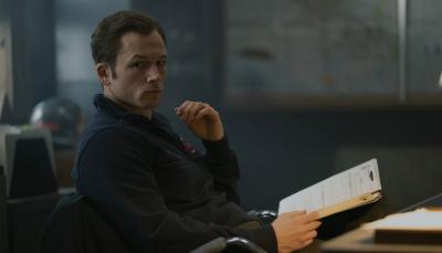 Taron Egerton as Dave Gudsen in 'Smoke'