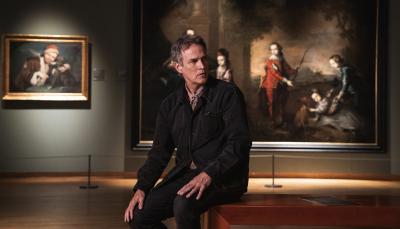Stephen Moyer as DI Palmer in 'Art Detectives' Season 1