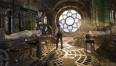 Jacob Elordi as the Monster, Oscar Isaac as Frankenstein in 'Frankenstein'