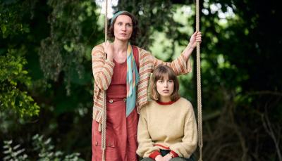 Bessie Carter and Zoe Brough in "Outrageous"