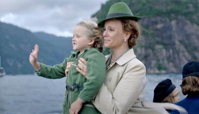 Sofia Helin as Crown Princess Martha in 'Atlantic Crossing' 