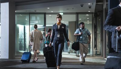 Katherine Kelly in "In Flight"