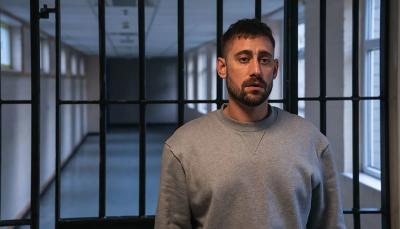 Michael Socha in 'Showtrial' Season 2