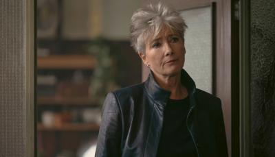 Emma Thompson as Zoë Boehm in 'Down Cemetery Road'
