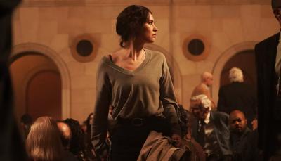 Lily James in 'Relay'