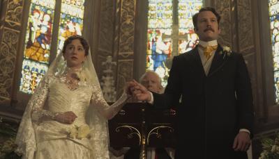 Taissa Farmiga and Ben Lamb in 'The Gilded Age' Season 3