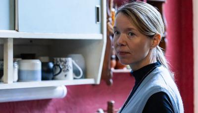 Anna Maxwell Martin as Katherine in 'Unforgivable'