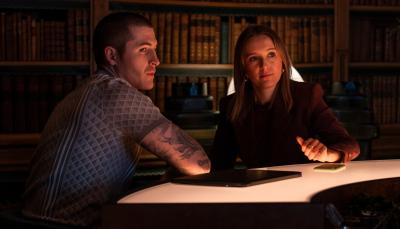 Rose Ayling Ellis and Kieron Moore in 'Code of Silence' Season 1