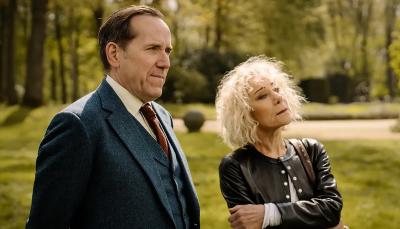 Ben Miller and Zoe Wanamaker in 'Professor T' Season 4