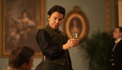 Julie Graham as Ma Hardacre in 'The Hardacres' Season 1