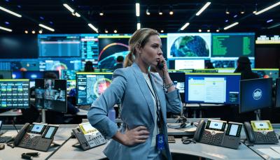Rebecca Ferguson as Captain Olivia Walker in 'A House of Dynamite'