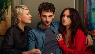 Robin Wright, Olivia Cooke, Laurie Davidson in 'The Girlfriend'