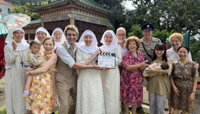 The cast of 'Call the Midwife' celebrates Season 15's start of filming in Hong Kong